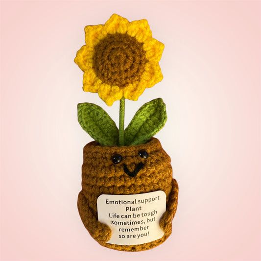 Positive Crochet Sunflower