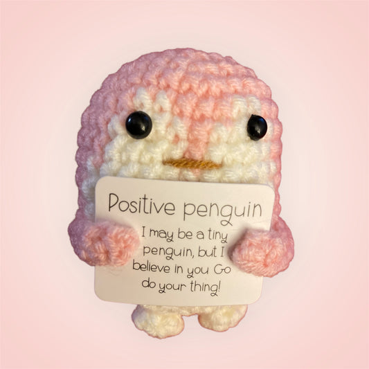 Positive Pink Penguin Pal